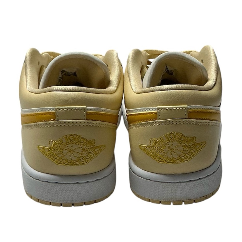 Nike Women’s Air Jordan 1 Low Sail Yellow Ochre’ - Picture 5 of 10